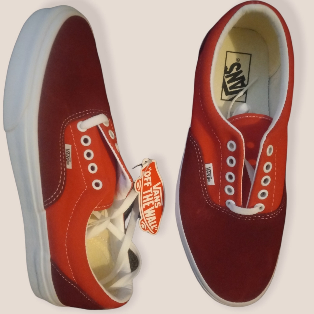 New Vans Era Retro Sport Biking Red
